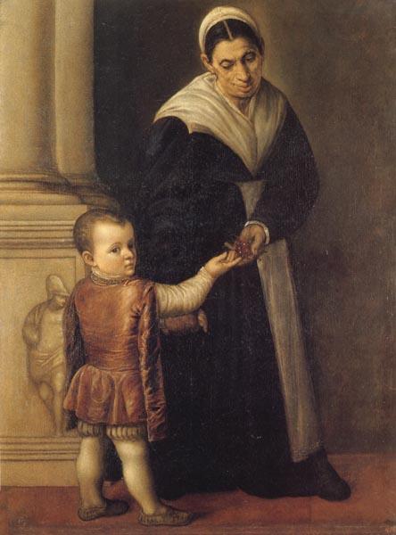 Marescalca, Pietro Child with Nurse